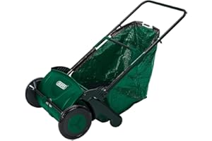 Draper 82754 Garden Sweeper, 21", Green and Black