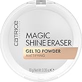 Catrice Magic Shine Eraser Gel Finish Powder, Mattifying, Pore Refinement, Instant Result, Natural, Matte (10g)