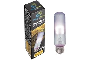 Aqua-Terra Lighting 25W Daytime Heat Lamp Bulb for Terrariums/Vivariums - E27 Standard Screw Base - Ideal for Broad-Spectrum of Natural Day Light