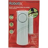 Robotix RB-KP44 Kapı Pencere Alarmı - Uzaktan Kumanda Pilli - Hırsız Alarm Sistemi Piller Hari&ccedil;