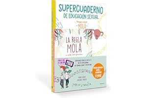 Pack Aprende con Menstruita (La regla mola + Supercuaderno de educación sexual): Explícales todo lo que a ti no te explicaron de forma clara y divertida