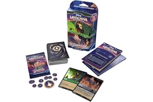 RAVENSBURGER Disney Lorcana TCG: Shimmering Skies - Starter Deck Emerald and Steel (Englisch)