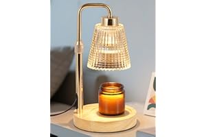 GODONLIF Candle Warmer Lamp with Timer Dimmable, Birthday Gifts for Women Mom, House Warming Gifts New Home Decor, Wax Melt Warmer for Jar Candles with 2 Bulbs