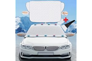 YITONGFU Parasole Auto Parabrezza Esterno-Copertura Parabrezza Auto,Telo Auto Esterno Antigrandine,Protezione Auto grandine,Antineve, antigelo, Antipolvere Adatto per Auto, SUV 160x120cm