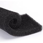 Nobleza - High Density Biochemical Sponge Filter for Aquarium, L32 x W12 x H2CM, Filter Cotton for Fish Bowl, Can be Cut to W