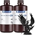 ANYCUBIC 3D Printer Resin, ABS-Like Resin Pro 2 with Enhanced Strength and Toughness, Performance far Superior to ABS-Like Resin, Low Odor, Wide Compatible for All Resin 3D Printers(Black, 2kg)