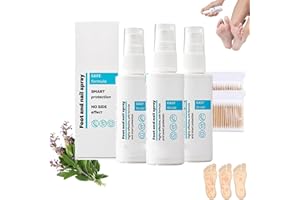 Eeiiey tratamiento de hongos para uñas y pies, soluciones totalmente naturales y potentes para pies, suero de uñas para crecimiento y fuerza (3 piezas)