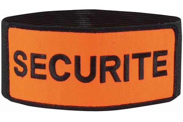 Brassard SECURITE - CityGuard, Manche