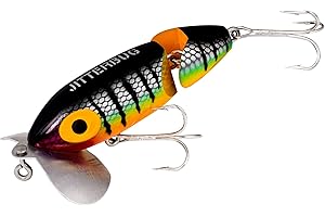 Arbogast Jitterbug Topwater Bass Fishing Lure - Excellent for Night Fishing