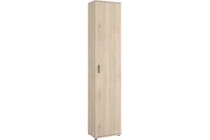 DEKIT GRUPO RIMOBEL FIT Armario Multiusos, Madera de ingeniería, Roble Natural, 190x39x35 cm