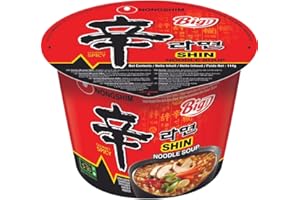 NONGSHIM - Nouilles instantanées Big Bowl Shin - Multipack (16 X 114 GR)