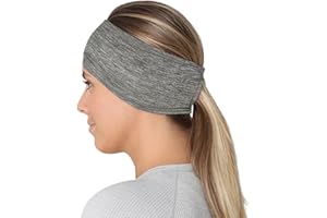 TrailHeads Women’s Ponytail Headband | Moisture Wicking Ear Band | The Power Running Headband