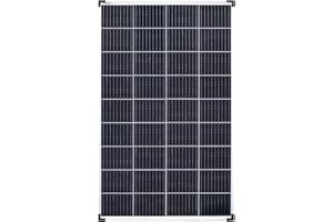 enjoy solar® monokrystaliczny panel solarny idealny do przyczepy kempingowej, altany ogrodowej, łodzi, Mono 140W