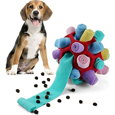 Schnüffelball Für Hunde - Interaktives Puzzle Spielzeug Für Welpen