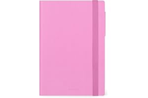 Legami - Agenda 2025 Settimanale Medium, 12 Mesi, Diario da Gennaio 2025 a Dicembre 2025, Chiusura con Elastico, Planner Mensile Gennaio 2026, Taschina Finale, Rubrica, 12 x 18 cm, Bubblegum