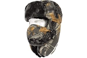 IEasey Chapeaux De Trappeur D'hiver Ultimes Pour Homme - Chauds Et Thermiques - Casquette De Baseball Isolée Avec Rabat D'oreille - Coupe-vent Et