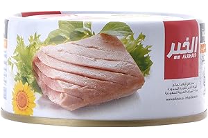 Al Khair Light Meat Tuna In Sunflower Oil 185 G