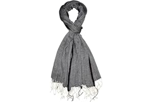 Lorenzo Cana - Herren Schal Schaltuch 50% Kaschmir 50% Wolle Tuch Umschlagtuch Uni Herrenschal Herrentuch Herren einfarbig 7847411