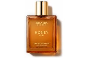 Bellavita Luxury Honey Oud Eau de Parfum | 100 ml (3.4 fl.oz.) | Perfume for Men and Women | Sweet Honey, Bergamot, Oud, & Am
