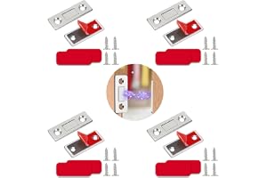 4 stycken dörrmagneter för möbelmagneter, ultratunna magneter för skåpdörrar, skåpmagnet, skåp magnetlås, magne dörrstängare