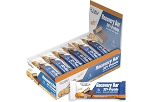 VICTORY ENDURANCE Recovery Bar Sabor Galleta María. Barrita recuperadora con 32% de proteína (12x50 g)