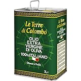 Le Terre di Colombo - Olio Extravergine d'oliva 100% Italiano - in Tanica - 3 Litri