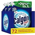 Calgon Gel 3-in-1 Refills, Washing Machine Cleaner, Removes Odours ...
