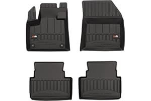 ‎M MOTOS M MOTOS Gummimatten Auto Fussmatte passend für Citroen C5 Aircross ab 2017 Verbessern Sie Ihren Reisekomfort mit Antirutschmatte Auto 3D- Allwetter fußmatten Auto, Schutz vor Verschmutzung