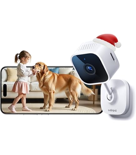 Caméra Wi-Fi Intérieure 3 Mpx Avec écran 2,4" - Appel En Un Bouton, Rotation 355°, Vision Nocturne, Compatible Alexa - 5