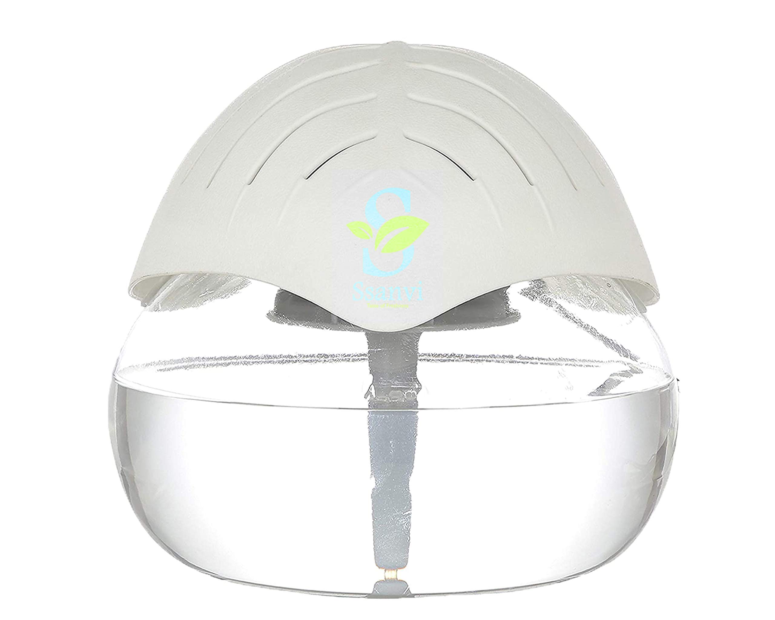 Ssanvi Hygiene Portable Room Air Purifier And Humidifier Revitalizer (24 X 24 X 21 Cm)- 750 Ml (White, 750 ml)