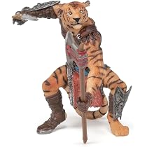 Papo Fantasy Figur 'Panthermutant' – Handbemalt, Mit Pfeil & Bogen, Für Kinder Ab 3 Jahren, Sammlerfigur