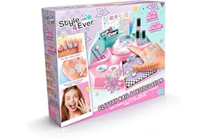 Canal Toys - Style 4 Ever - Jouet Bar à Ongles et Tatouages - Créer ton Propre Style avec ton Institut de Beauté Miniature - Idée Cadeau Enfant 8 Ans + - Loisir Créatif - Imagination - OFG 345