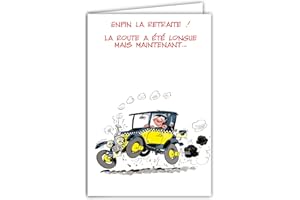 AFIE Gaston Lagaffe glct-0128 tarjeta jubilación con diseño Bona ruta/Bona Continuation/coche isla