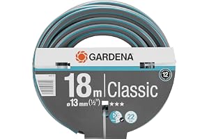 Erbjudande Gardena Classic slang 13 mm (1/2 tum), 18 m: Universalslang i robust korsväv, sprängtryck 22 bar, UV-beständig, ut