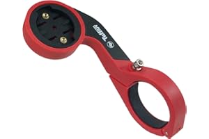 TUFF LUV 2 Couleur Fixation Avant/Ordinateur de Guidon Support Mount pour GPS Garmin Edge/Plus/Explore/Touring - Rouge