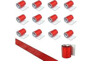 MEBOEM 5760 Stück Echtglas Silber Spiegel Mosaik Fliesen Aufkleber für Handwerk Mini Quadratische Glasfliesen Selbstklebend, 5 mm x 5 mm (Rot)