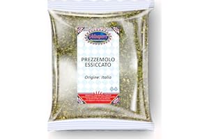 VALSAPORI Prezzemolo a Foglie Essiccato al Sole in Busta da 100 gr - Coltivazione Selezionata | Gluten Free Vegan | Spezia Aromatica Naturale Qualità Premium - Aroma Puro (Prezzemolo Secco)