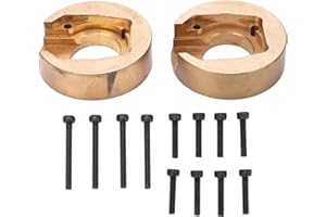 Oreilet Messing-Gegengewicht, goldenes RC-Auto-Rad-Gegengewicht 1 Paar für Absima Sherpa