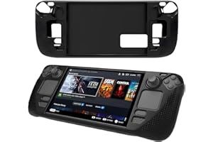 Yeerain Hülle kompatibel mit Steam Deck OLED, Silikon Schutzhülle Weich Bequem Staub Kratzern sturzsichere Schocks Protective Case Sleeve für Steam Deck OLED