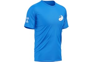 TAO MARTIAL Camiseta Wing Chun Kung Fu Camiseta deportiva Quick Dry Ligero Transpirable