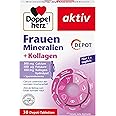 Doppelherz Women's Minerals + Collagen - Combination of Minerals, Trace Elements and Selected Vitamins - 30 Tablets, 50 g
