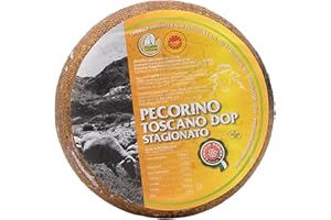 Pecorino Toscano Dop Stagionato | trancio sottovuoto da 0,3 kg | formaggio artigianale Toscano | Salumificio Artigianale Gombitelli - Toscana