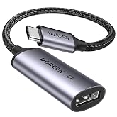 Adaptateur USB-C Vers DisplayPort 8K@60Hz - Compatible MacBook, Thunderbolt 3, 4K/144Hz
