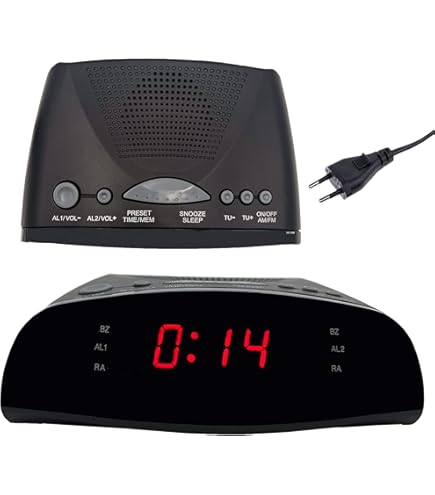 Sveglia Digitale MAJESTIC SVE 232 Con Display LED Regolabile - Alimentazione 220-240V - Foto 6