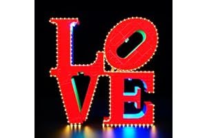BRIKSMAX 2.0 Light Kit for LEGO Art Love Model- Innovative Led Lighting Compatible with LEGO 31214 Building Sets, Home Decor Gift for Valentine's Day (Not Included Lego Set)