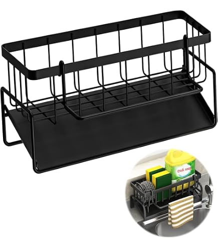 4 Porte-éponges Inox 304 Auto-adhésifs 5x5 Cm - Pour évier Cuisine Et Salle De Bain - Design En U Ventilé - 2