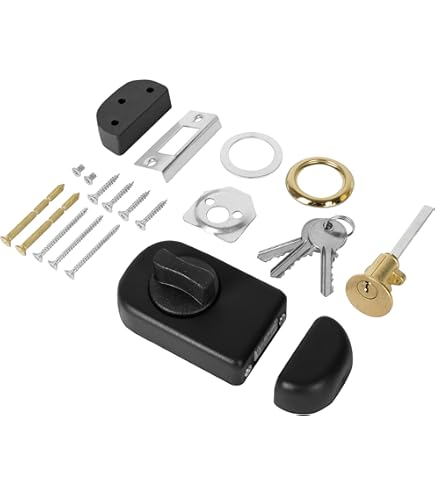 MAGICLULU Auto Türschloss Zugstift 2er Set - Aluminium Türverriegelungsknopf