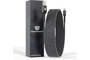 HEXGAMING 4M/13.12FT Charge Gaming Cable for Xbox Core/Switch Pro Controllers, USB C Data & Charging Accessories Cord Compatible with ps5 Controller