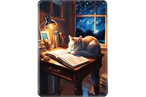 SGKITM Custodia per Amazon Kindle Paperwhite 11ª Generazione 2021 Cover Pelle Silicone Flip 360° Protezione Automatici Svegliati o Sonno Funzione Magnetico Astratto Motivo Cover 6.8" 174 x 125 x 8,1 mm (10)