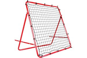 OYE Foldable Football Training Rebounder Net with Thickened Tube and Rope, Football Rebound Net, Training Football Kickback Target Net for Children and Teenagers